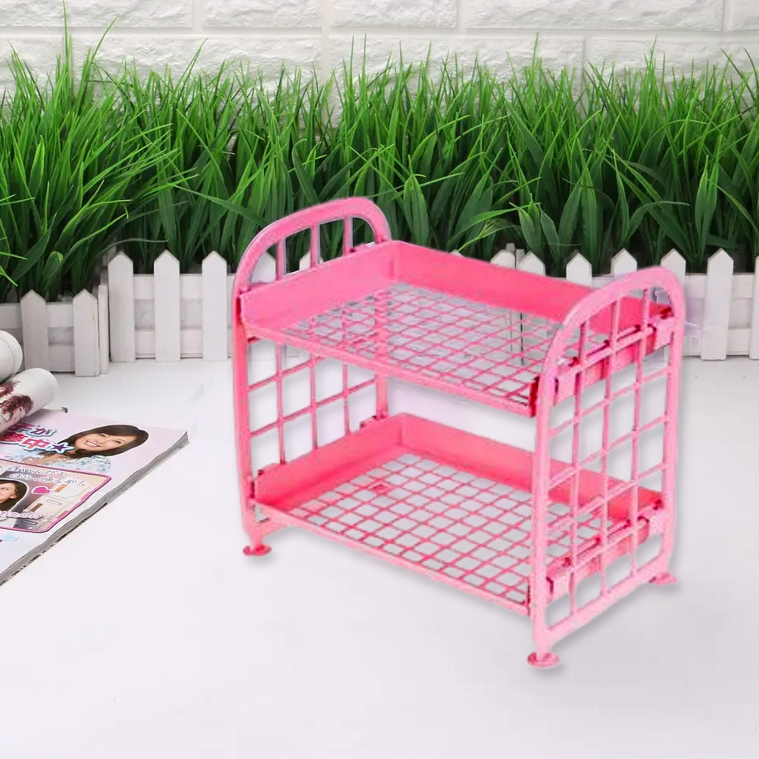 7942 2Layer Foldable Plastic Small Storage Shelf, Bathroom Shelves Shower Candy Corner Rack Kitchen Shelf Organizer 7942 2Layer Foldable Plastic Small Storage Shelf, Bathroom Shelves Shower Candy Corner Rack Kitchen Shelf Organizer
